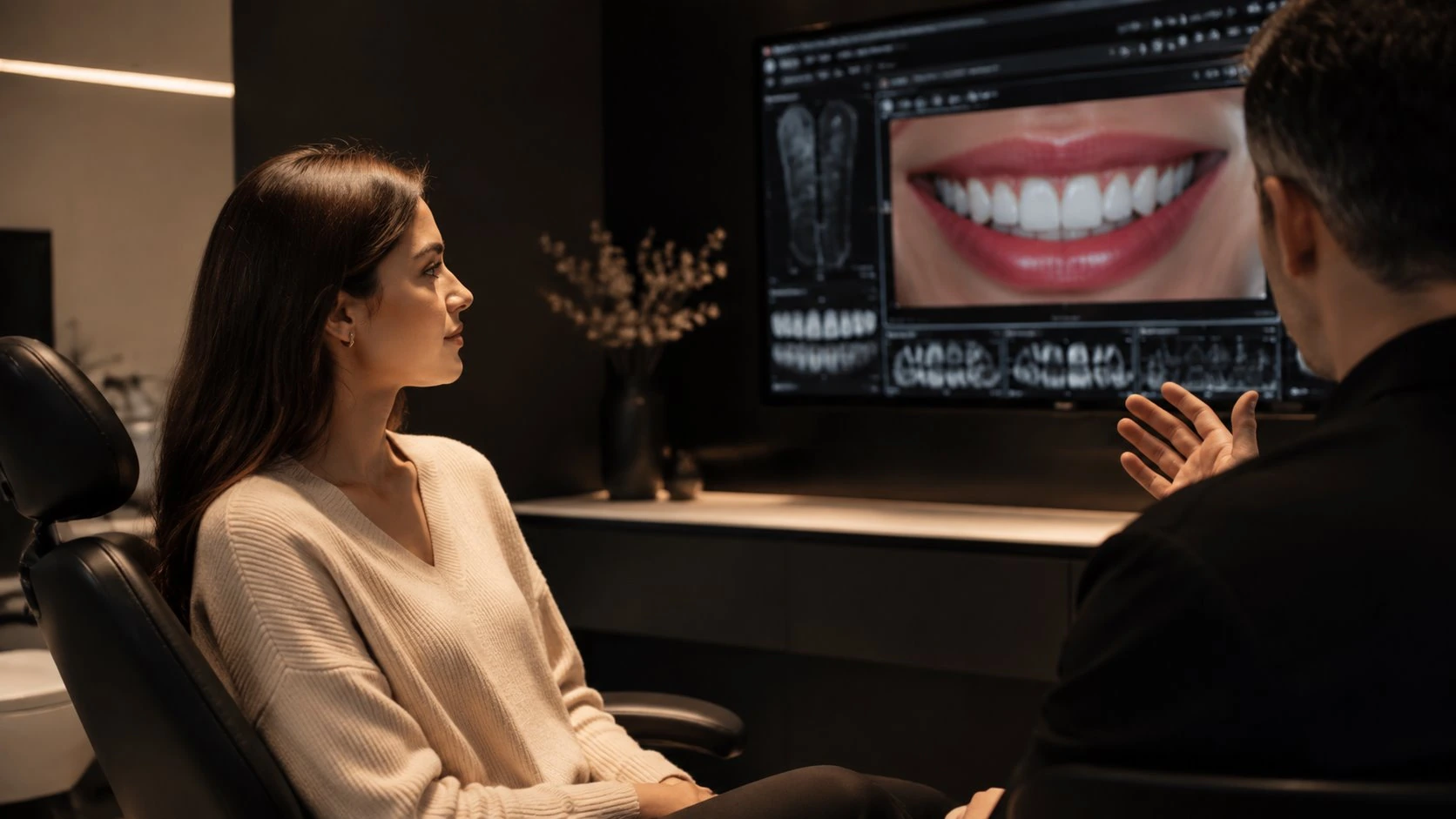 Consulta conduzida com planejamento digital na TOTALLYS Dental Studio