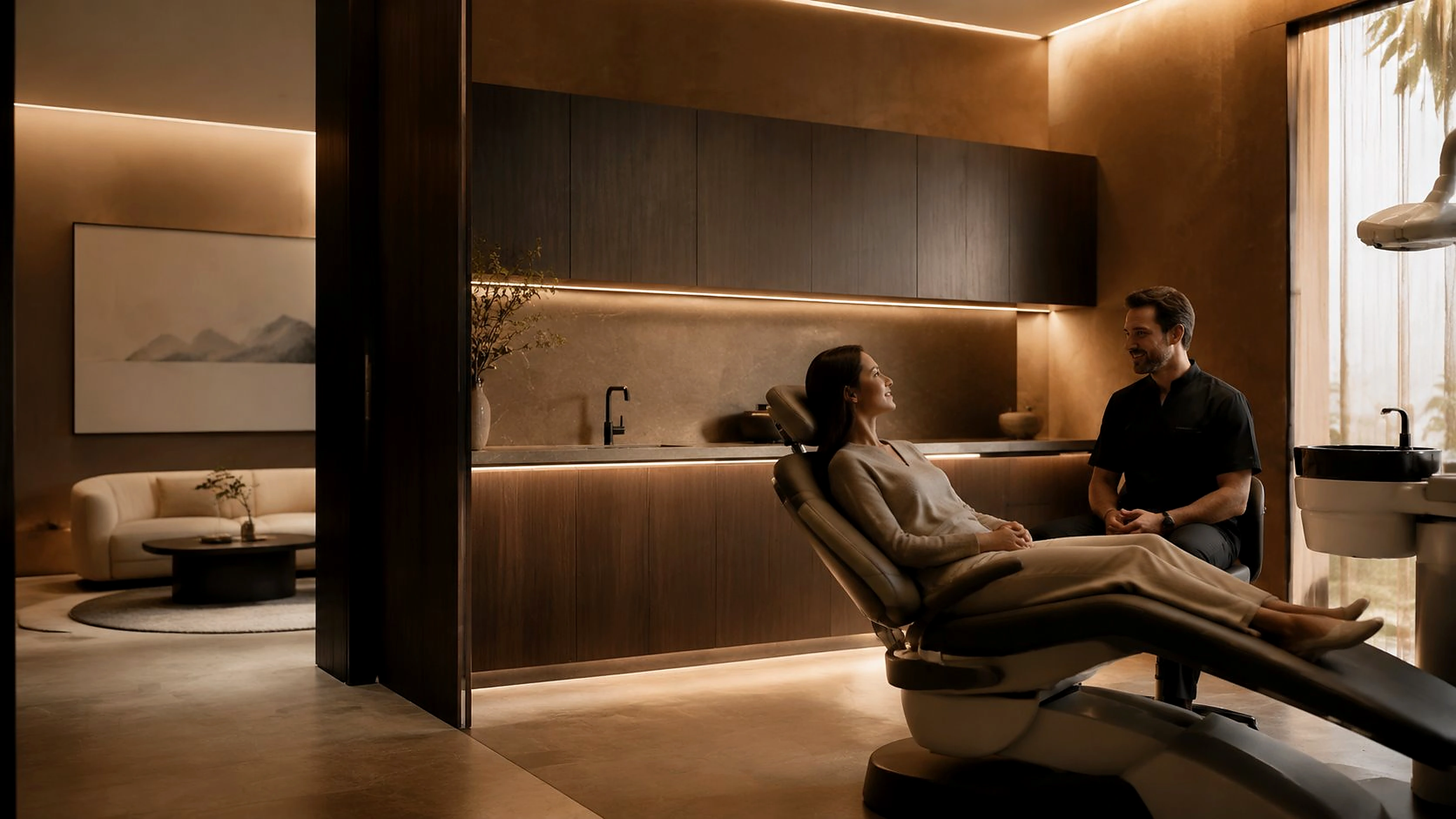 Ambiente premium de atendimento odontolÃ³gico